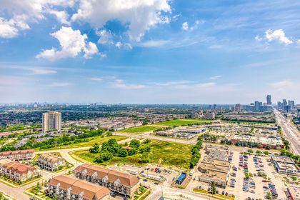 Balcony Views - 3120 - 8 Nahani Way, Mississauga at 3120 - 8 Nahani Way, Hurontario, Mississauga