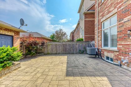 Backyard/Courtyard - 3170 Eclipse Ave., Mississauga at 3170 Eclipse Avenue, Churchill Meadows, Mississauga