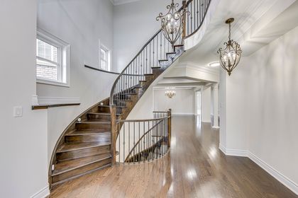 Stairs to 2nd Level - 1342 Kestell Blvd., Oakville at 1342 Kestell Boulevard, JC Joshua Creek, Oakville