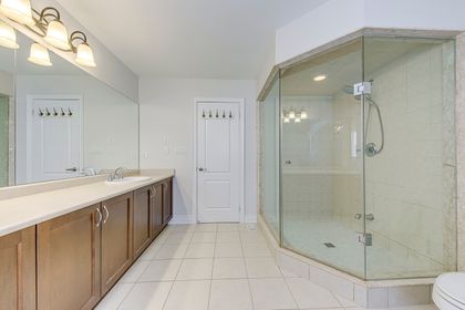 Primary Bedroom Ensuite - 1342 Kestell Blvd., Oakville at 1342 Kestell Boulevard, JC Joshua Creek, Oakville