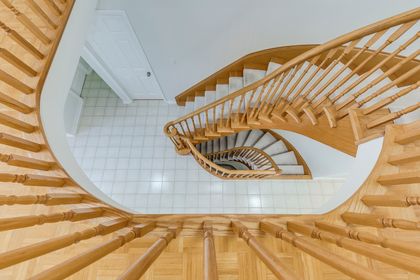 Stairs to 2nd Level - 2751 Duncairn Dr., Mississauga at 2751 Duncairn Drive, Central Erin Mills, Mississauga