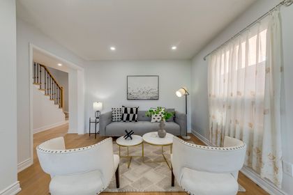 Living Room - 5075 Rising Star Crt., Mississauga at 5075 Rising Star Court, Hurontario, Mississauga