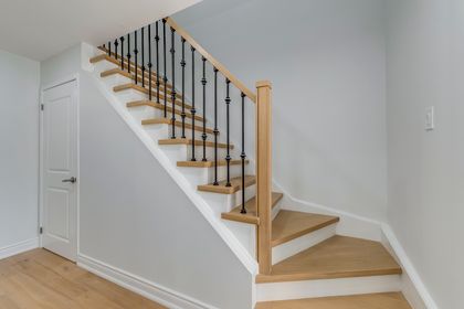 Stairs to 2nd Level - 5075 Rising Star Crt., Mississauga at 5075 Rising Star Court, Hurontario, Mississauga