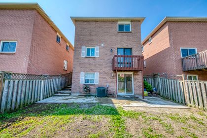 Back - 5075 Rising Star Crt., Mississauga at 5075 Rising Star Court, Hurontario, Mississauga