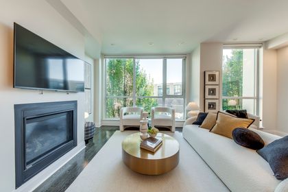 Living Room - 5 - 100 Little Creek Rd., Mississauga at 5 - 100 Little Creek Road, Hurontario, Mississauga