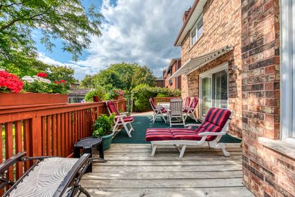 Backyard Deck - 2082 Laurelwood Dr., Oakville at 2082 Laurelwood Drive, WC Wedgewood Creek, Oakville
