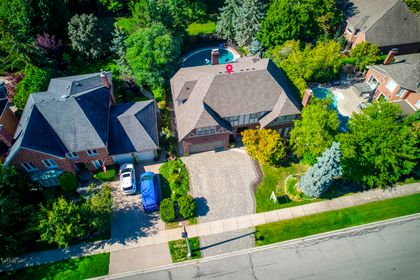 Overhead View - 1340 Greeneagle Dr., Oakville at 1340 Greeneagle Drive, 1007 - GA Glen Abbey, Oakville