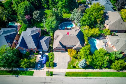 Overhead View - 1340 Greeneagle Dr., Oakville at 1340 Greeneagle Drive, 1007 - GA Glen Abbey, Oakville