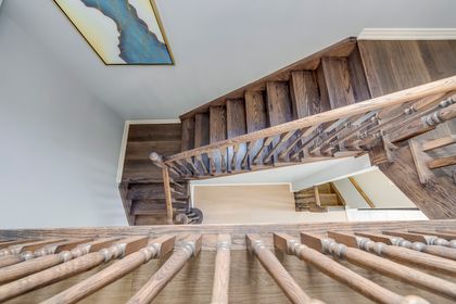 Stairs to 2nd Level - 475 George Ryan Ave., Oakville at 475 George Ryan Avenue, 1010 - JM Joshua Meadows, Oakville