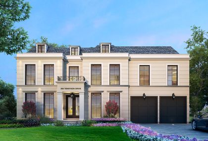 Artist Rendering - New Build - 398 Tennyson Dr., Oakville at 398 Tennyson Drive, 1020 - WO West, Oakville