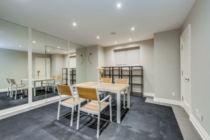 Basement Gym (or Potential Bedroom) - 767 Parkland Ave., Mississauga at 767 Parkland Avenue, Clarkson, Mississauga