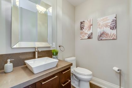 Powder Room - 767 Parkland Ave., Mississauga at 767 Parkland Avenue, Clarkson, Mississauga