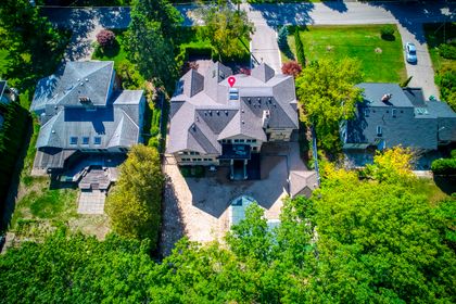 Backyard Overhead - 767 Parkland Ave., Mississauga at 767 Parkland Avenue, Clarkson, Mississauga