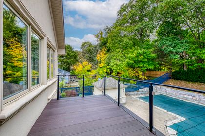 Primary Bedroom Balcony - 767 Parkland Ave., Mississauga at 767 Parkland Avenue, Clarkson, Mississauga