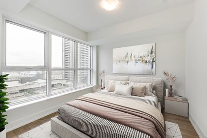 Primary Bedroom - 616 - 9 Mabelle Ave., Etobicoke - Elite3 & Team at 616 - 9 Mabelle Avenue, Islington-City Centre West, Toronto