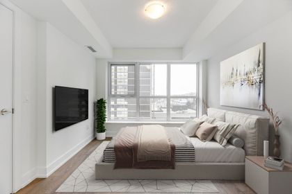 Primary Bedroom - 616 - 9 Mabelle Ave., Etobicoke - Elite3 & Team at 616 - 9 Mabelle Avenue, Islington-City Centre West, Toronto