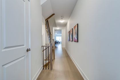 Main Level Hallway - 3054 Harvard Gardens, Oakville at 3054 Harvard Gardens, 1010 - JM Joshua Meadows, Oakville