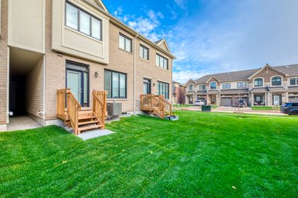 Backyard - 3054 Harvard Gardens, Oakville at 3054 Harvard Gardens, 1010 - JM Joshua Meadows, Oakville Backyard - 3054 Harvard Gardens, Oakville at 3054 Harvard Gardens, 1010 - JM Joshua Meadows, Oakville