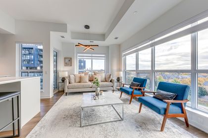 Living Area - 526 - 405 Dundas St.W., Oakville at 526 - 405 Dundas St.w., 1008 - GO Glenorchy, Oakville Living Area - 526 - 405 Dundas St.W., Oakville at 526 - 405 Dundas St.w., 1008 - GO Glenorchy, Oakville