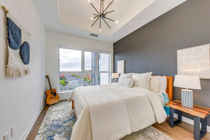 Primary Bedroom - 526 - 405 Dundas St.W., Oakville at 526 - 405 Dundas St.w., 1008 - GO Glenorchy, Oakville