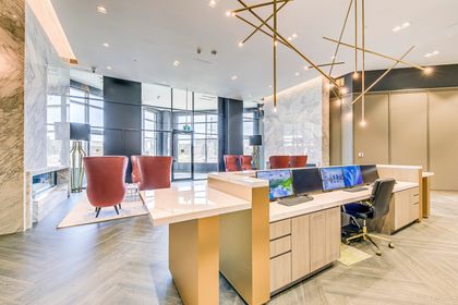 Lobby - 526 - 405 Dundas St.W., Oakville at 526 - 405 Dundas St.w., 1008 - GO Glenorchy, Oakville Lobby - 526 - 405 Dundas St.W., Oakville at 526 - 405 Dundas St.w., 1008 - GO Glenorchy, Oakville