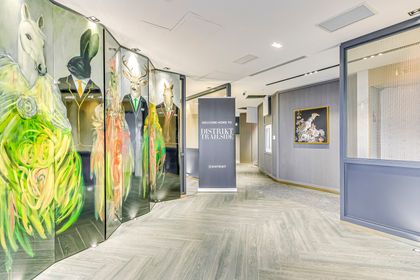 Lobby - 526 - 405 Dundas St.W., Oakville at 526 - 405 Dundas St.w., 1008 - GO Glenorchy, Oakville