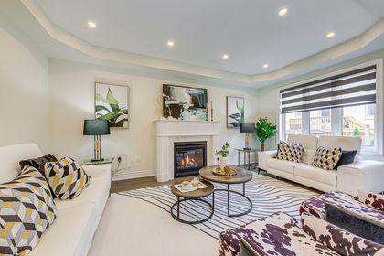 Family Room - 463 Grindstone Tr., Oakville at 463 Grindstone Trail, 1010 - JM Joshua Meadows, Oakville