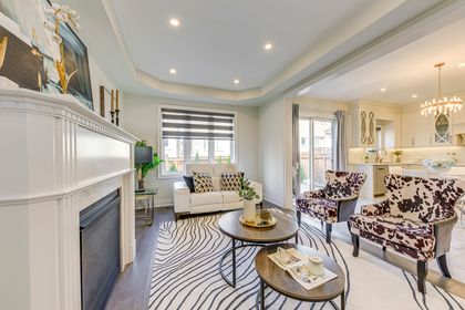 Family Room - 463 Grindstone Tr., Oakville at 463 Grindstone Trail, 1010 - JM Joshua Meadows, Oakville