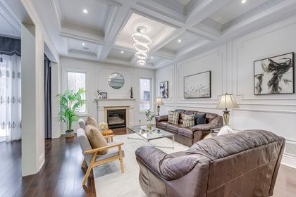 Family Room - 3159 William Rose Way, Oakville at 3159 William Rose Way, 1010 - JM Joshua Meadows, Oakville