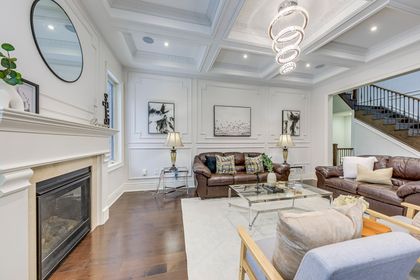 Family Room - 3159 William Rose Way, Oakville at 3159 William Rose Way, 1010 - JM Joshua Meadows, Oakville