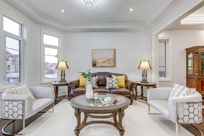 Living Room - 3159 William Rose Way, Oakville at 3159 William Rose Way, 1010 - JM Joshua Meadows, Oakville