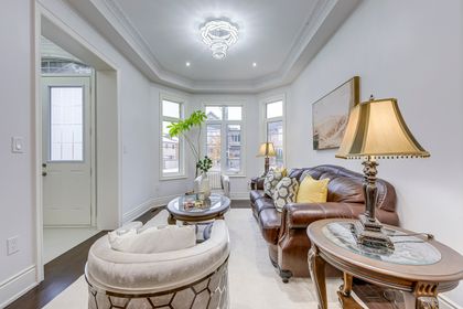 Living Room - 3159 William Rose Way, Oakville at 3159 William Rose Way, 1010 - JM Joshua Meadows, Oakville