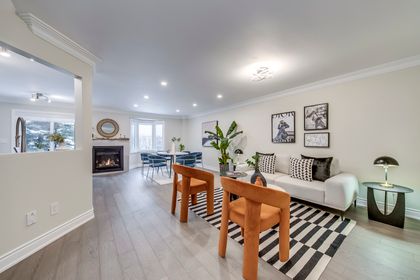 Open Concept Main Level - 55 - 2250 Rockingham Dr., Oakville at 55 - 2250 Rockingham Drive, JC Joshua Creek, Oakville