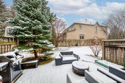 Backyard - 55 - 2250 Rockingham Dr., Oakville at 55 - 2250 Rockingham Drive, JC Joshua Creek, Oakville