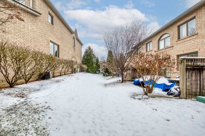 Backyard - 55 - 2250 Rockingham Dr., Oakville at 55 - 2250 Rockingham Drive, JC Joshua Creek, Oakville