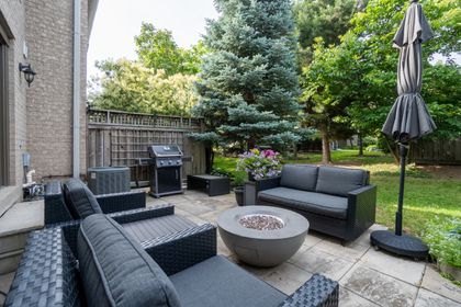 Backyard (Summer) - 55 - 2250 Rockingham Dr., Oakville at 55 - 2250 Rockingham Drive, JC Joshua Creek, Oakville