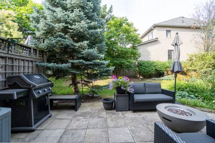 Backyard (Summer) - 55 - 2250 Rockingham Dr., Oakville at 55 - 2250 Rockingham Drive, JC Joshua Creek, Oakville