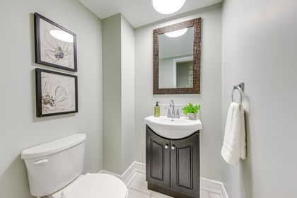 Powder Room - 2 - 2006 Glenada Cres., Oakville at 2 - 2006 Glenada Crescent, WC Wedgewood Creek, Oakville