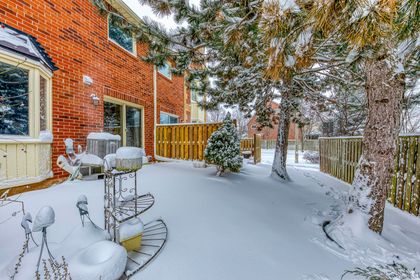 Backyard - 2 - 2006 Glenada Cres., Oakville at 2 - 2006 Glenada Crescent, WC Wedgewood Creek, Oakville