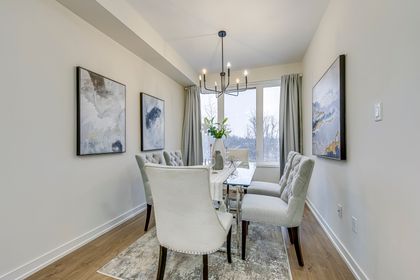 Dining Room - 225 Fowley Dr., Oakville at 225 Fowley Drive, 1008 - GO Glenorchy, Oakville