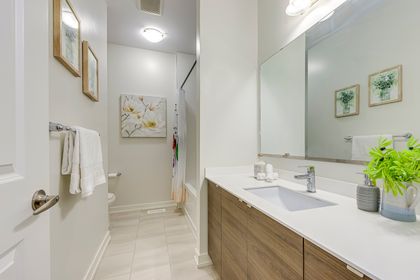 Main Bath - 225 Fowley Dr., Oakville at 225 Fowley Drive, 1008 - GO Glenorchy, Oakville