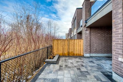 Backyard/Patio - 225 Fowley Dr., Oakville at 225 Fowley Drive, 1008 - GO Glenorchy, Oakville