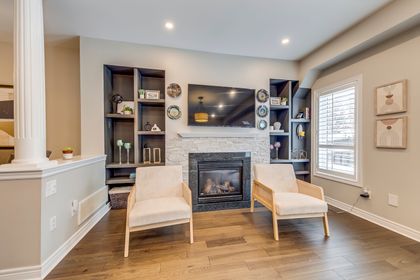 Family Room - 1247 Agram Dr., Oakville at 1247 Agram Drive, 1009 - JC Joshua Creek, Oakville