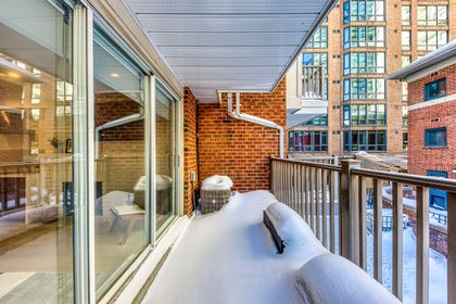 Balcony - 40 Irwin Ave., Toronto at 40 Irwin Avenue, Bay Street Corridor, Toronto