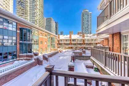 Balcony - 40 Irwin Ave., Toronto at 40 Irwin Avenue, Bay Street Corridor, Toronto