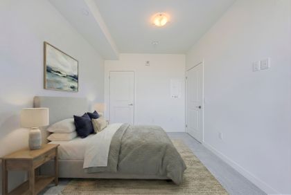 Primary Bedroom - Virtually Staged - 806 - 461 Green Rd., Hamilton at 806 - 461 Green Road, Stoney Creek, Hamilton