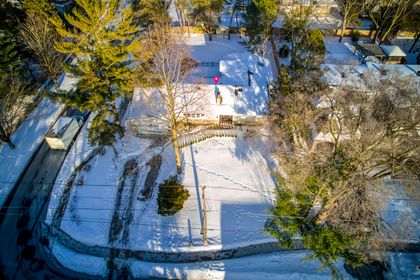 Overhead View - 1399 Chriseden Dr., Mississauga at 1399 Chriseden Drive, Lorne Park, Mississauga