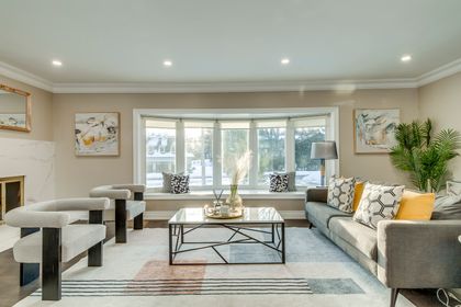 Living Room - 1399 Chriseden Dr., Mississauga at 1399 Chriseden Drive, Lorne Park, Mississauga