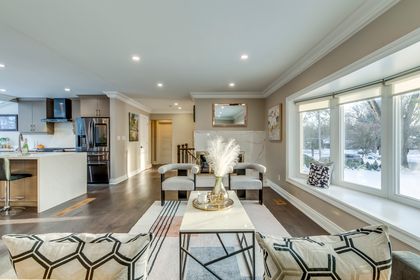 Living Room - 1399 Chriseden Dr., Mississauga at 1399 Chriseden Drive, Lorne Park, Mississauga