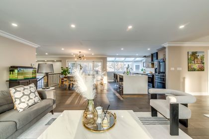 Living Room - 1399 Chriseden Dr., Mississauga at 1399 Chriseden Drive, Lorne Park, Mississauga